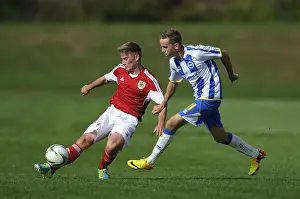 Development Prints: Clash of Young Prodigies: Withey vs Drew in Bristol City U18 vs Brighton & Hove Albion U18 Football Match