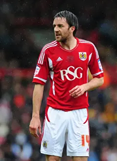 Cole Skuse in Action: Bristol City vs Coventry City at Ashton Gate Stadium, 2012