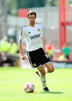 Framed Print : Cole Skuse in Action: Championship Showdown at Nottingham Forest Framed Print : Cole Skuse in Action: Championship Showdown at Nottingham Forest