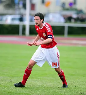 Framed Print : Cole Skuse in Action: IFK Gothenburg vs. Bristol City Framed Print : Cole Skuse in Action: IFK Gothenburg vs. Bristol City