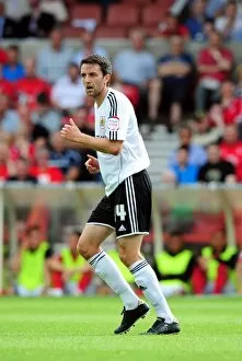 Images Dated 18th August 2012: Cole Skuse in Action: Nottingham Forest vs. Bristol City, 2012