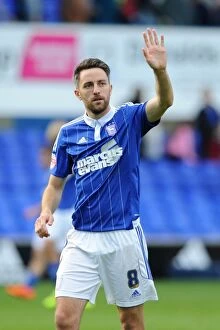Images Dated 26th September 2015: Cole Skuse Bids Farewell: Ipswich Town vs. Bristol City, 2015