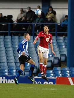 Images Dated 13th December 2008: Cole Skuse clears the ball