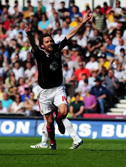 Derby County V Bristol City Prints: Cole Skuse's Double: Bristol City's Championship Victory Over Derby County (30th April 2011)
