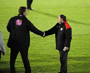 Collaborative Pitch Inspection: Managers and Match Officials of Plymouth Argyle and Bristol City Unite