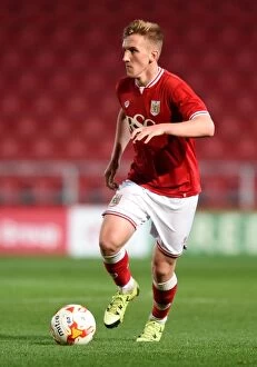 Images Dated 12th October 2015: Connor Lemonheigh-Evans in Action: Bristol City U21 vs Sheffield Wednesday U21 at Ashton Gate