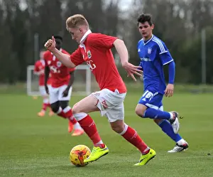 Connor Lemonheigh-Evans in Action: Training with Bristol City U21s, 10/11/2014