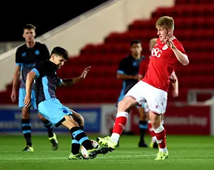 Academy Prints: Connor Lemonheigh-Evans in Action: U21 Clash at Ashton Gate