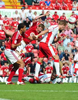 Bristol City V Nottingham Forest Prints: Controversial Non-Call: Jon Stead Fouled in the Box – Bristol City vs Nottingham Forest (Championship)