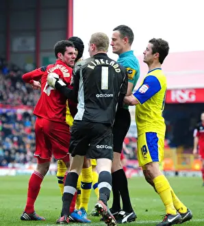 Controversial Penalty and Ensuing Altercation: Bristol City vs Sheffield Wednesday (April 1)