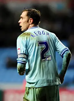 Coventry City V Bristol City Prints: Coventry City vs. Bristol City: Richard Keogh in Championship Action at Ricoh Arena (December 26)