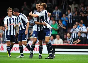 Bristol City V West Brom Prints: Craig Dawson's Decisive Strike: Bristol City FC vs