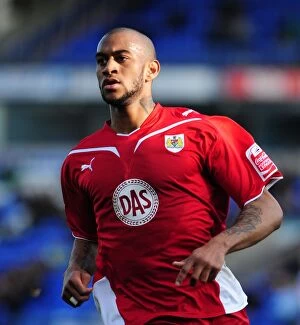 Images Dated 27th March 2010: Danny Haynes of Bristol City in Action against Peterborough, Championship Match, March 2010