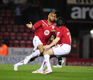 Danny Haynes Scores the Thriller: Championship Clash - Bristol City vs Barnsley at Ashton Gate Stadium (23/03/2010)