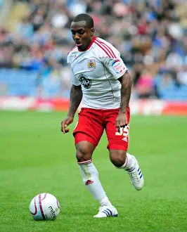 Burnley V Bristol City Prints: Danny Rose in Action: Burnley vs. Bristol City Championship Showdown (September 25, 2010)