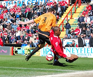 Darren Byfield in Action: Bristol City vs. Wolverhampton Wanderers