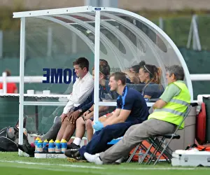Manchester City Womens Prints: Dave Edmondson and Bristol City Women Take On Manchester City Women in WSL Action