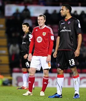 Images Dated 27th November 2010: David Clarkson in Action: Championship Showdown - Bristol City vs Sheffield United