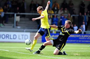 Torquay V Bristol City Prints: David Clarkson Frustrated by Torquay Defense: Bristol City's Striker Faces Another Obstacle