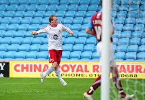 David Clarkson's Euphoric Goal Celebration: Scunthorpe United vs. Bristol City (Championship 2010)