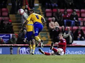 Bristol City V Derby County Prints: David Clarkson's Near-Miss: Bristol City vs