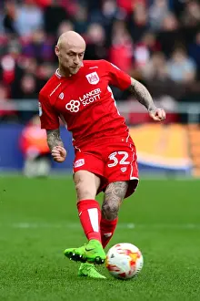 David Cotterill in Action: Bristol City vs Burton Albion, Sky Bet Championship, Ashton Gate, March 4, 2017