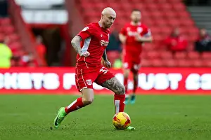 Bristol City V Rotherham United Prints: David Cotterill in Action: Bristol City vs Rotherham United