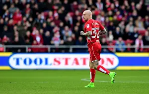 Bristol City V Rotherham United Prints: David Cotterill in Action: Bristol City vs Rotherham United, Sky Bet Championship 2017