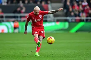 Bristol City V Rotherham United Prints: David Cotterill in Action: Bristol City vs Rotherham United