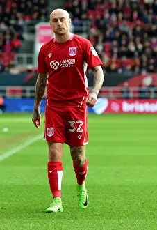 Bristol City V Rotherham United Prints: David Cotterill in Action: Bristol City vs Rotherham United