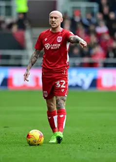 David Cotterill in Action: Bristol City vs Rotherham United (Sky Bet Championship, 2017)
