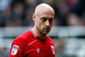 Framed Print : David Cotterill Ponders Newcastle United's Defense at St. James Park (Newcastle United vs. Bristol City, Sky Bet EFL Championship)