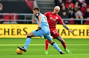 Bristol City V Rotherham United Prints: David Cotterill's Tenacious Fight for Control: Bristol City vs Rotherham United
