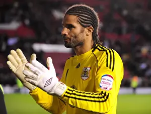 Bristol City V Preston North End Prints: David James in Action: Championship Showdown - Bristol City vs Preston North End