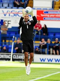 Ipswich Town V Bristol City Prints: David James in Action: Ipswich v Bristol City Championship Clash, 28/08/2010