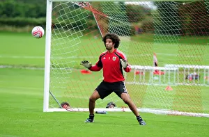 David James First Day Of Training Prints: David James Begins New Chapter at Bristol City: Legendary Goalkeeper's First Training Session