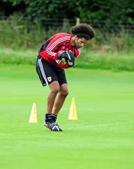 David James First Day Of Training Prints: David James Begins New Journey at Bristol City: First Training Session