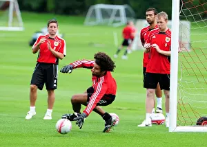 David James First Day Of Training Prints: David James Begins New Journey at Bristol City: First Training Session