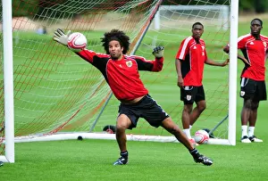 New Signing's Prints: David James Begins New Journey at Bristol City: First Training Session