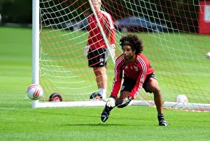 New Signing's Prints: David James Begins New Journey at Bristol City: First Training Session