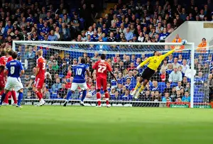 David James in Disbelief: Ipswich's Norris Scores the Bar-Shattering Free-kick vs. Bristol City (Championship 2010)