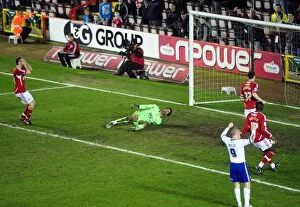 Bristol City v Cardiff City Collection: David James' Embarrassing Own Goal: Cardiff City Strikes Again (10-03-2012, Ashton Gate Stadium)