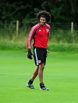 David James First Day Of Training Prints: David James: England's No. 1 Starts First Training Day with Bristol City