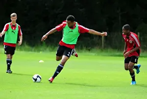 New Signing's Prints: David James Joins Bristol City: First Training Session - Season 10-11 (New Signing)