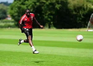 New Signing's Prints: David James Joins Bristol City: First Training Session - Season 10-11 (New Signing)