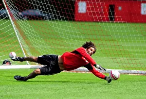 New Signing's Prints: David James Kicks Off New Journey at Bristol City: First Training Session