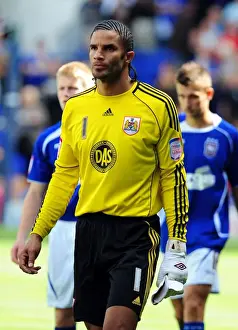 Ipswich Town V Bristol City Prints: David James Saves for Bristol City: Ipswich v Bristol City Championship Clash, August 2010