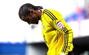 Images Dated 28th August 2010: David James: Saving the Day for Bristol City against Ipswich, 2010 Championship Match
