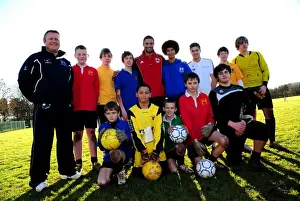 David James Ashton Park School Prints: David James Visits Ashton Park School with Bristol City FC: A Memorable Day for Young Football Fans (Season 10-11)
