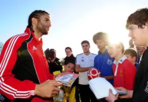 David James Ashton Park School Prints: David James Visits Ashton Park School with Bristol City FC: A Memorable Day for Young Football Fans - Season 10-11